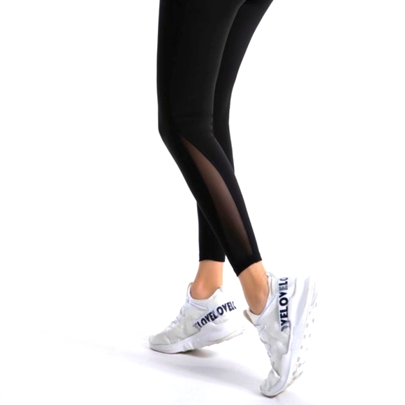 Danskin Leggings Mesh Insert - Picture 1 of 11